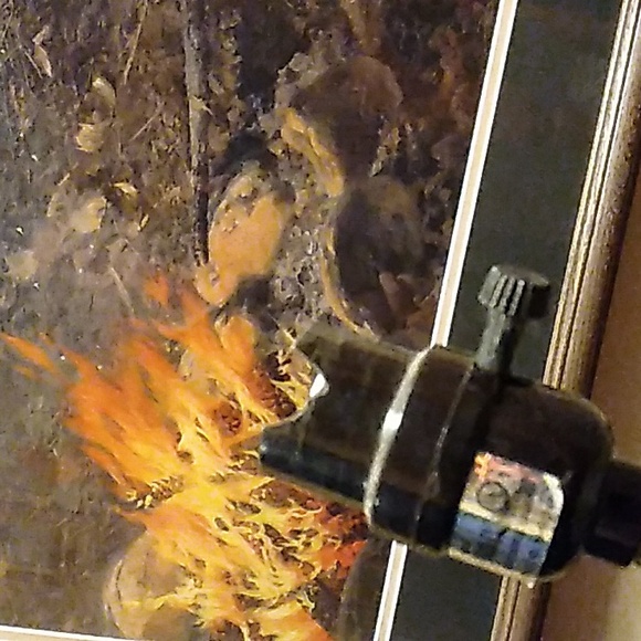 🛋️ Cobalt Blue Glass/Crystal Table Lamp - Picture 6 of 16